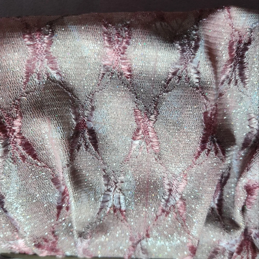 Unlisted by Kenneth Cole Sparkly Pink Mini Purse - Picture 3 of 8